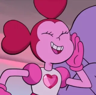 😊 Spinel Steven Universe cartoon, Spinel, Steven Universe, animation whatsapp sticker