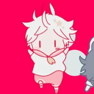 🍄 Чиби, Мультфильм, Милый, Аниме, Манга, Каваий telegram sticker