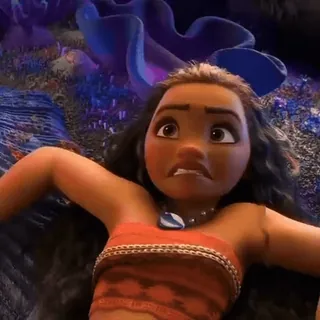 🪔 Moana Vaiana, Disney, animé, dessin animé telegram sticker