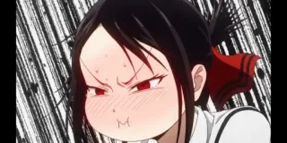😡 Kaguya Shinomiya Kaguya-sama: Love Is War Anime, Chica, Enfadada, Meme, Kaguya-sama, Expresión telegram sticker
