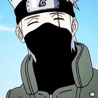 🗡️ Kakashi Hatake Naruto anime, manga, naruto, kakashi, kakashi hatake, ninja telegram sticker
