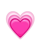 💗 heart, love, pink, symbol, romance, affection telegram sticker