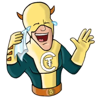 Crypto Time Man - @crypto_time telegram stickers