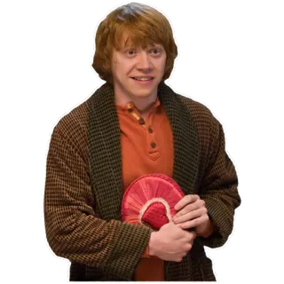 💔 Ron Weasley Harry Potter магия, волшебник, книга, фильм, рыжие волосы, шарф telegram sticker