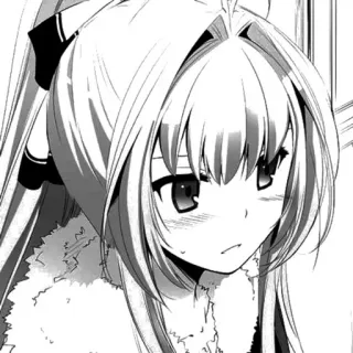 🫧 Anime, Manga, Meisje, Leuk, Personage telegram sticker