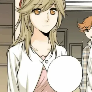 🍘 アニメ, 漫画, 女性, キャラクター, イラスト, ポートレート telegram sticker
