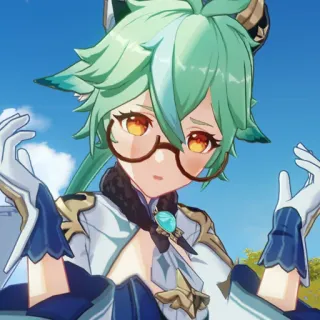 😢 Sucrose Genshin Impact Anime, Spiel, Sucrose, Genshin Impact telegram sticker