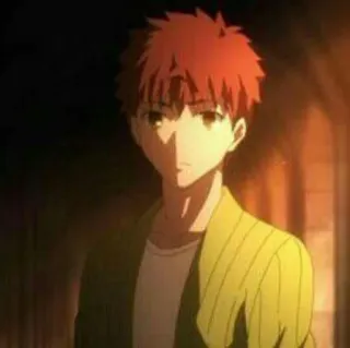 🌟 Emiya Shirou Fate/stay night Anime, Postać, Fate, Emiya Shirou telegram sticker