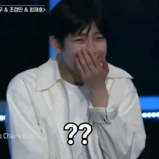 ⁉️ ?? question, confusion, personne, expression whatsapp sticker