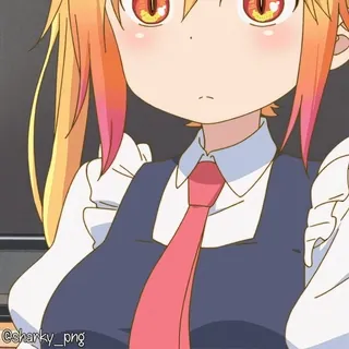 ❌ Tohru Miss Kobayashi's Dragon Maid telegram sticker