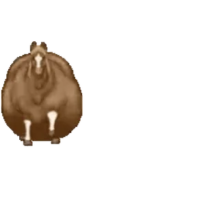 🤩 horse, animal, cartoon, funny, meme telegram sticker