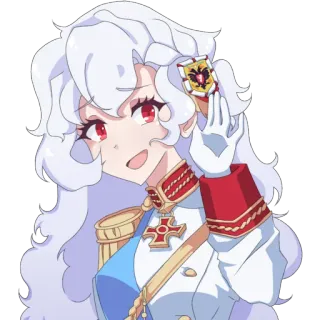 😜 アニメ, マンガ, カートゥーン, 兵士, 将校 telegram sticker