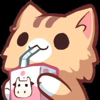 Cutecaaat telegram stickers