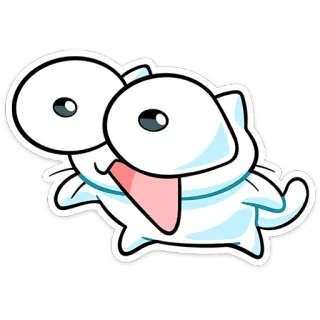 ⭐ cartoon, animal, sticker, character, cute telegram sticker