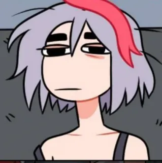 ☁️ Cartone animato, Personaggio, Anime, Assonnato, Stanco telegram sticker