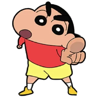 😀 Shin-chan Crayon Shin-chan Crayon Shin-chan, Anime, Manga, Wijs, Personage, Cartoon telegram sticker