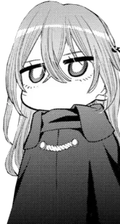 😑 Аниме, Манга, Чиби, Милый, Персонаж telegram sticker