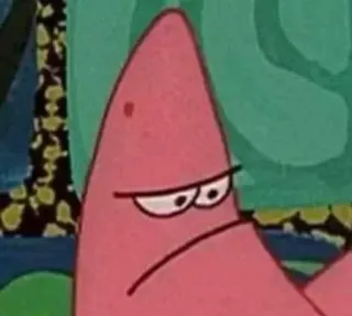 📍 Patrick Star Spongebob Squarepants patrick star, spongebob, cartoni animati, meme, nickelodeon telegram sticker