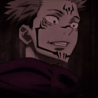 👹 Ryomen Sukuna Jujutsu Kaisen Anime, Manga, Verfluchter Geist, Dämon, Sukuna whatsapp sticker