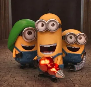 🤩 Minions Despicable Me whatsapp sticker
