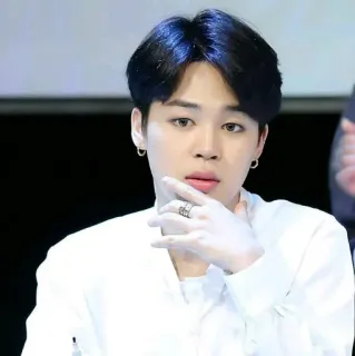 👀 Jimin kpop, จีมิน, bts, นักร้อง, ไอดอล, นักดนตรี telegram sticker