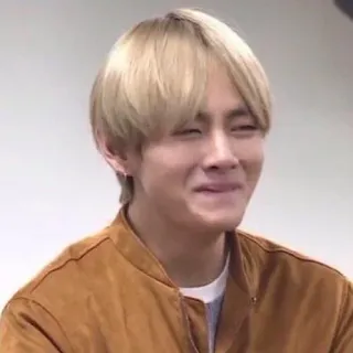 🏁 V V, BTS, K-Pop, Koreanisch, Sänger, Promi, Lächeln telegram sticker