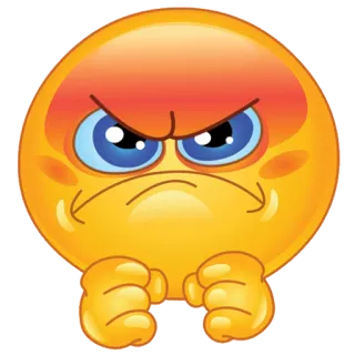 😡 wütend, emoji, frustriert, verärgert, stimmung telegram sticker