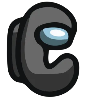 📖 among us, crewmate, jeu vidéo, personnage whatsapp sticker