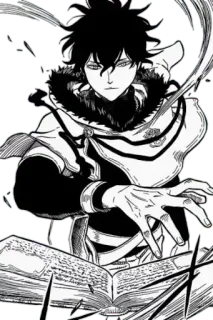 🎌 Yuno Black Clover Anime, Manga, Magia, Mago, Yuno, Black Clover telegram sticker