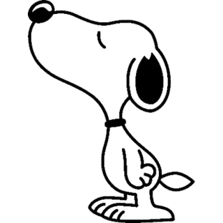😘 Snoopy Peanuts 犬, 漫画, スヌーピー, ピーナッツ, キャラクター telegram sticker