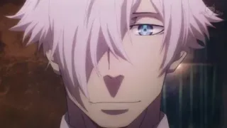 🙂 anime, white hair, male, face, portrait telegram sticker