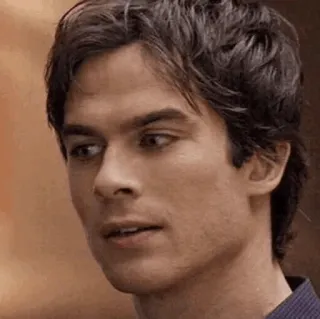 🦇 Damon Salvatore The Vampire Diaries Pamiętniki wampirów, Damon Salvatore, Ian Somerhalder, Serial TV, Wampir, Nadprzyrodzone telegram sticker