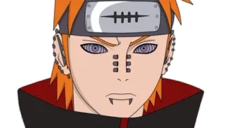 😡 Pain Naruto Anime, Naruto, Pain, Personagem, Ninja whatsapp sticker