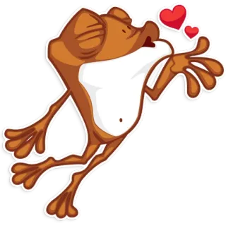 Mr. Frogo telegram stickers