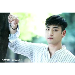😒 NAVER x Dispatch HD homem, retrato, coreano, asiático, celebridade telegram sticker