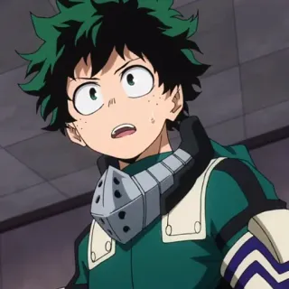 🥦 Izuku Midoriya My Hero Academia anime, my hero academia, izuku midoriya, deku, manga, hero, character telegram sticker