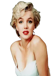 😺 Marilyn Monroe actress, Hollywood, Marilyn Monroe, icon, blonde telegram sticker