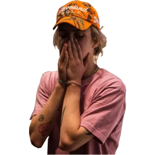 😵 人物, 帽子, T恤, 肖像 telegram sticker