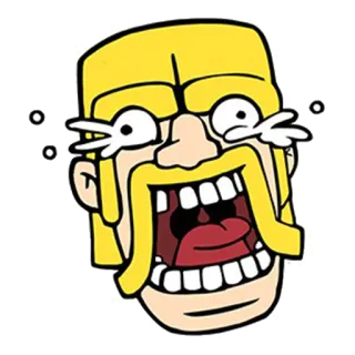 😠 Barbarian Clash of Clans Clash of Clans, Barbare, Jeu, Jeu mobile, Sticker whatsapp sticker