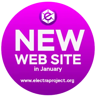👻 NEW
WEB SITE
in January
www.electraproject.org novo site, electraproject, janeiro, desenvolvimento web, online, internet telegram sticker