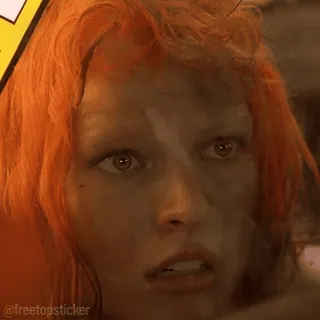 😃 Leeloo The Fifth Element telegram sticker