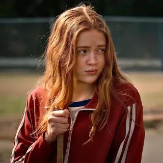 🧹 Max Mayfield Stranger Things Max Mayfield, Stranger Things, Sadie Sink, 80s, red hair, teenager telegram sticker
