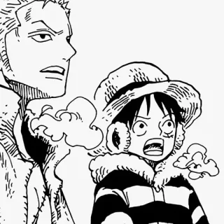 😨 Luffy One Piece Anime, Manga, One Piece, Ruffy, Monkey D. Ruffy, Zorro telegram sticker