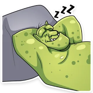 Orc Frank telegram stickers