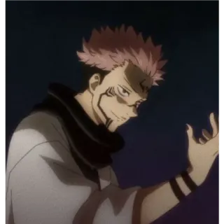 🙂 Ryomen Sukuna Jujutsu Kaisen anime, sukuna, jujutsu kaisen, demon, manga, curse telegram sticker