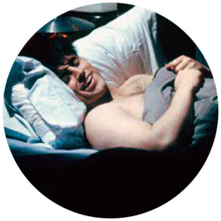 💤 Mann, Bett, Schlaf, Kissen, Entspannt, Liegen whatsapp sticker