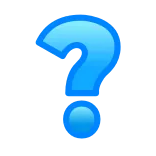 ❓