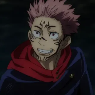 ✖️ Ryomen Sukuna Jujutsu Kaisen Anime, Hechicero, Jujutsu Kaisen, Ryomen Sukuna, Maldición telegram sticker