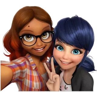 @Beautifulstickers 👩🏻miraculous fanart👩🏻 telegram stickers