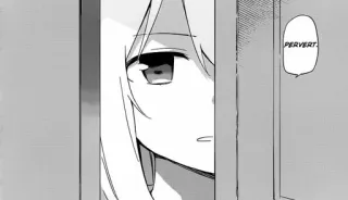 😥 PERVERT Anime, Manga, Zboczeniec, Zły, Obraza, Kobieta telegram sticker